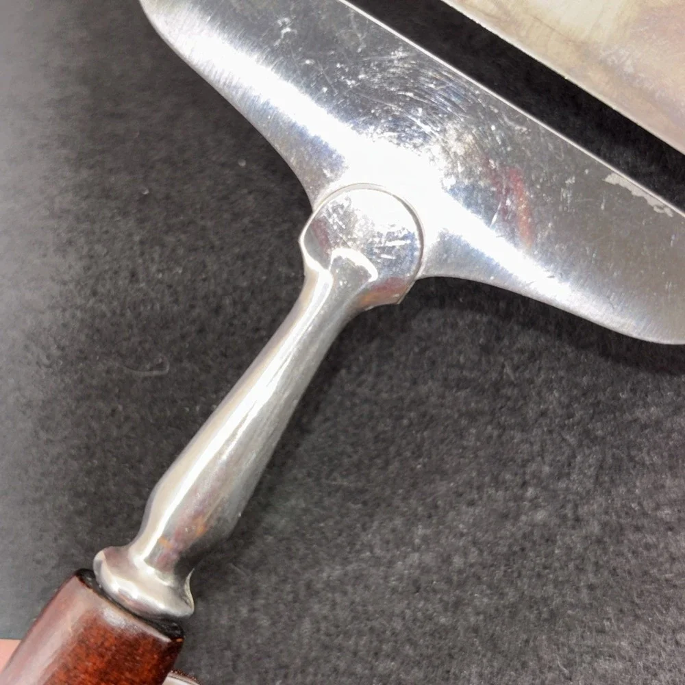KN Karlsson & Nilsson Vintage Swedish Cheese Slicer  Planer EUC Teak Handle